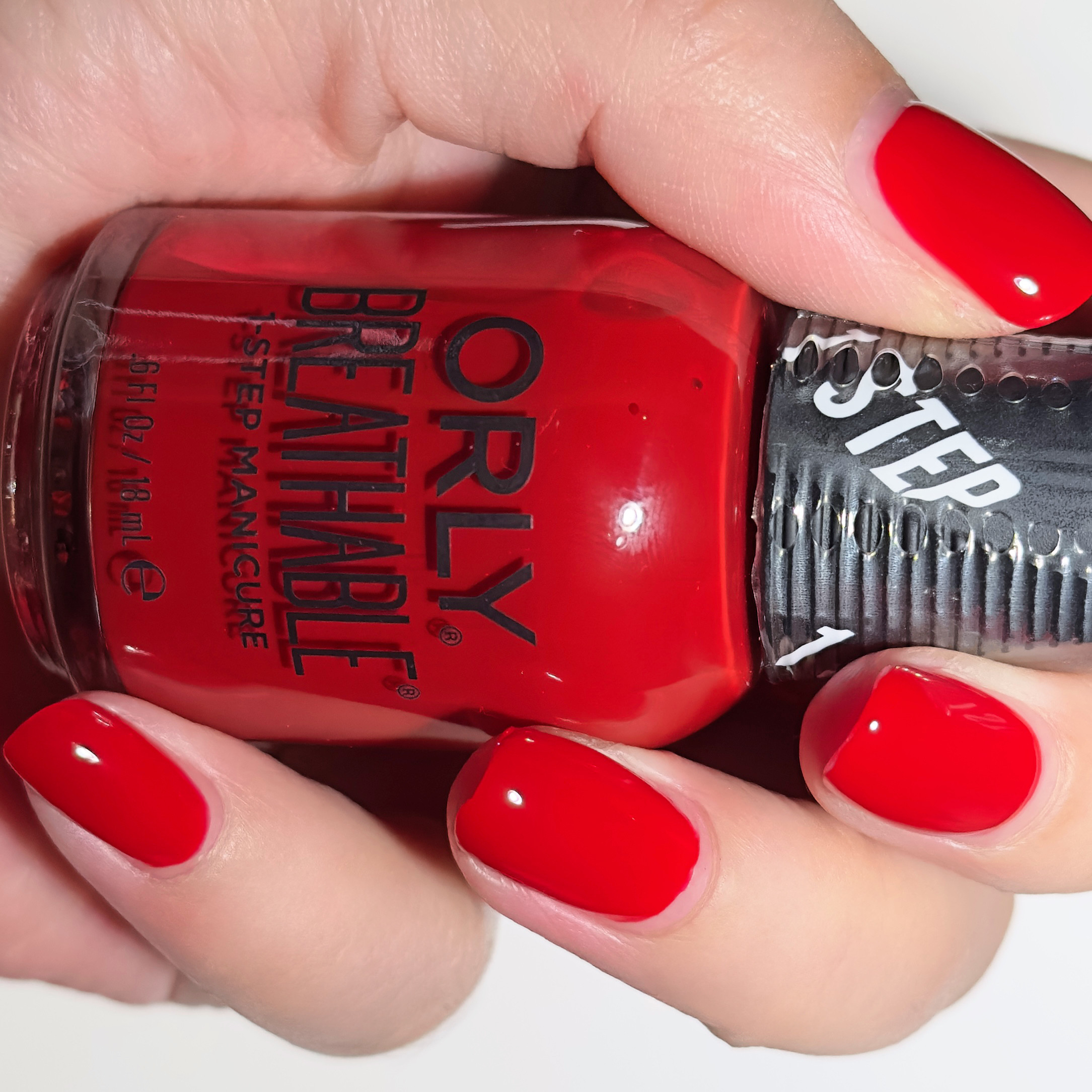 美国orly指甲油12free显白鲜活元气烂番茄色 2060016 ride or die