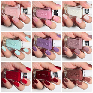 美国essie指甲油 扭扭瓶微光疗快干指甲油免烤防水不可剥多色可选