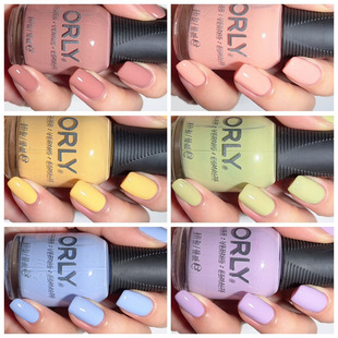印象系列6色青春活力免烤 新品 美国ORLY指甲油12free 2022春季