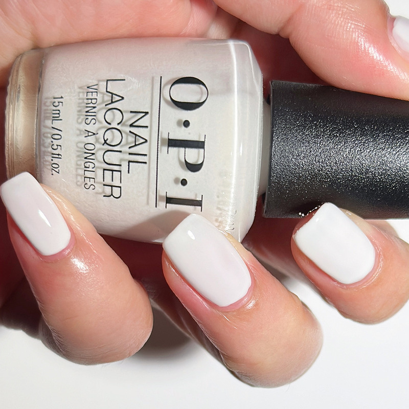 OPI持久半透乳白指甲油