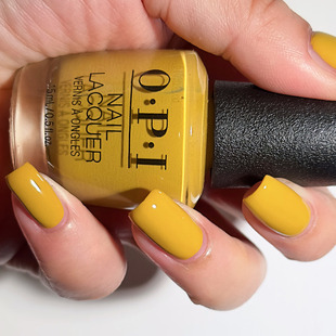 the ochre moon F005 美国OPI指甲油网红秋冬显白芥末姜黄色
