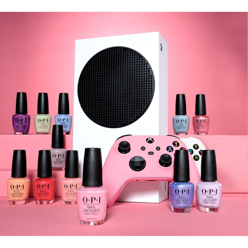 2022春款游戏联名指甲油OPI