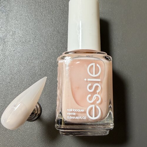 Essie Skinny Dip (1122) 指甲油浅桃粉色/淡裸粉色果冻质地日系