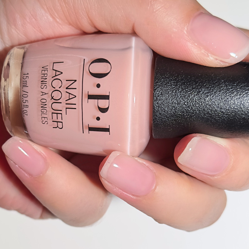 opi指甲油清透裸色不可撕无毒