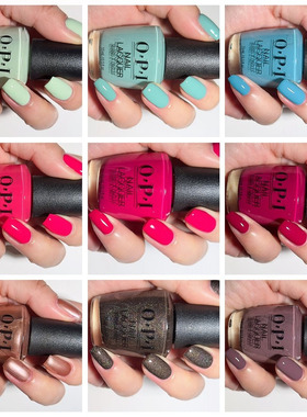 美国OPI指甲油 B35 B78 F15 H65 E75 L15 经典热卖色多色可以选