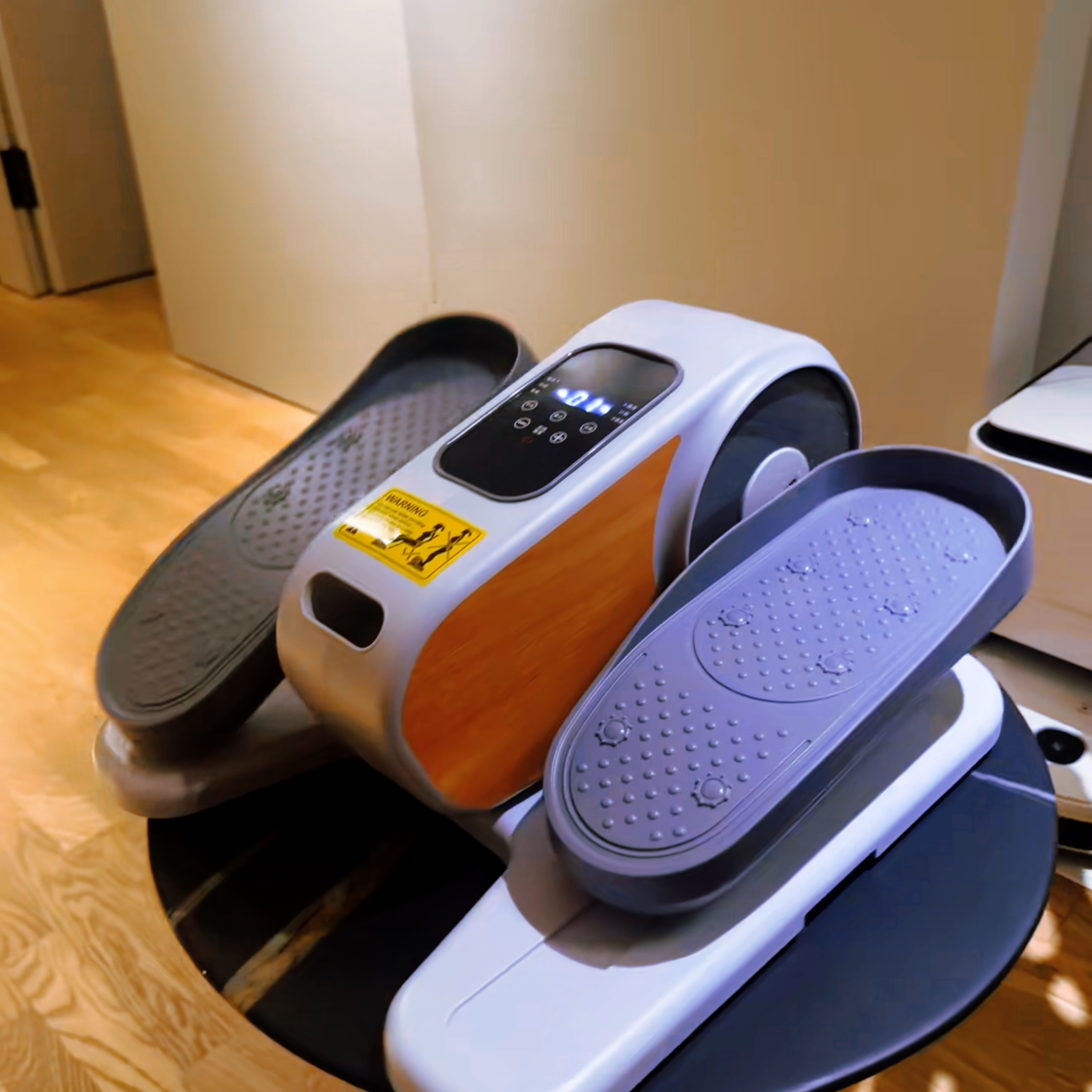 健步机老人专用跨境新款家用电动椭圆机静音康复训练仪踏步器械