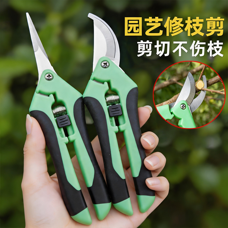 摘果剪强力修枝剪子园林稀果花艺剪葡萄水果专用剪刀蔬果采摘剪子