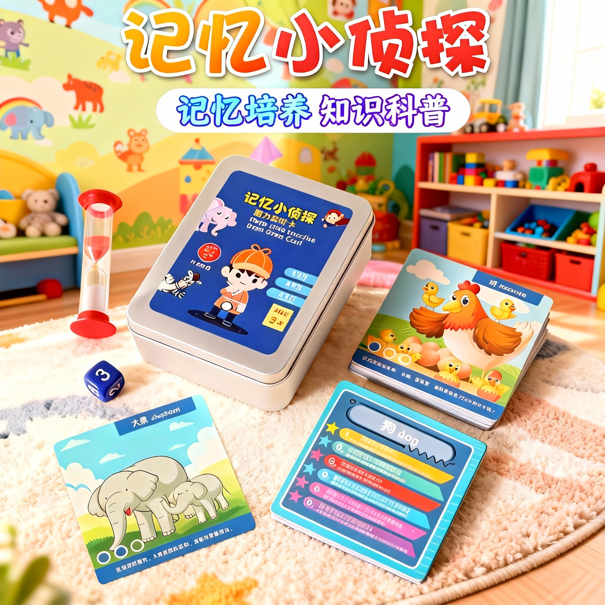 儿童记忆力亲子益智卡牌