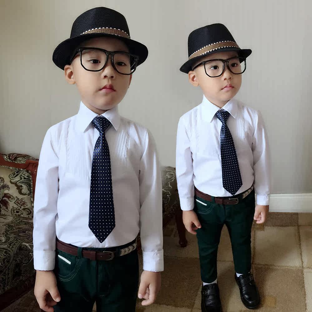 Chemise garcon à manche longue - Ref 2073296 Image 1