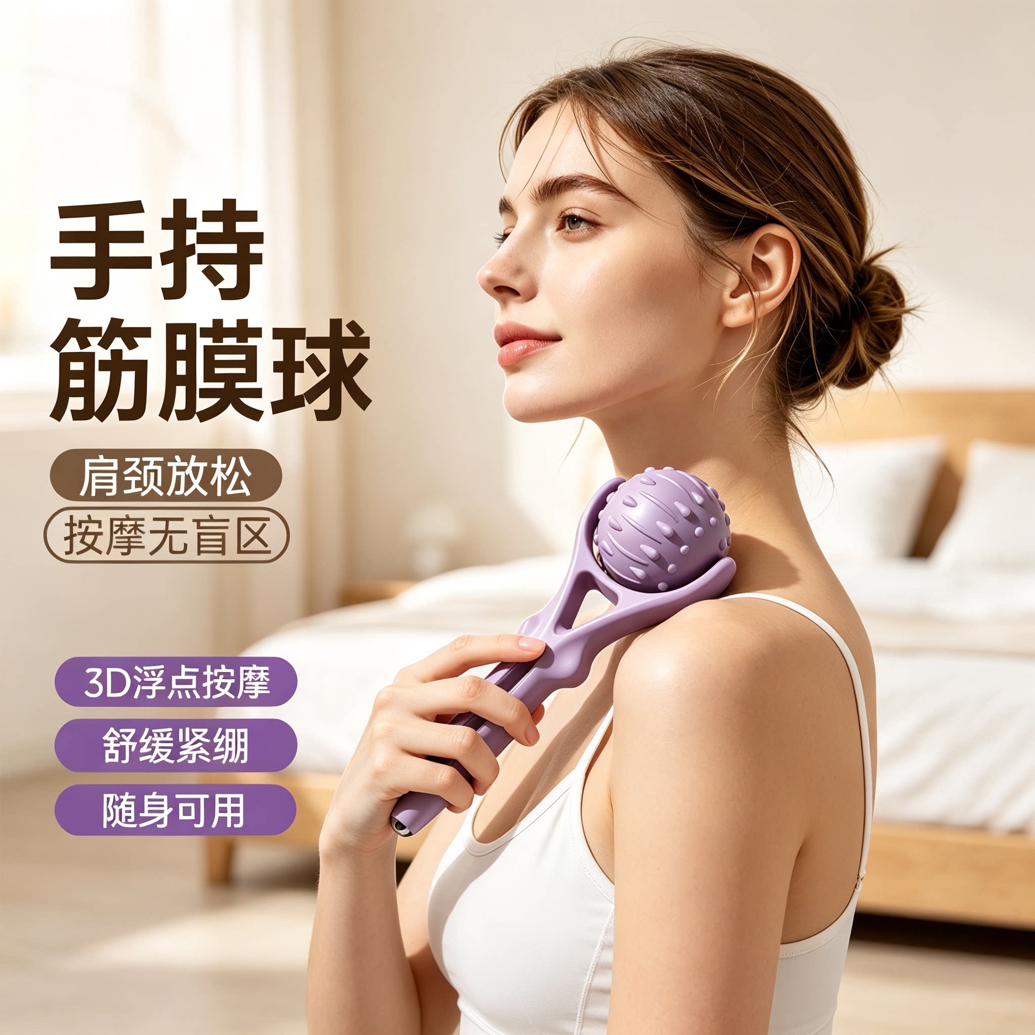 筋膜球磁石穴位按摩器脚底手腕