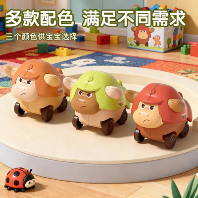 网红惯性四驱越野车儿童男孩模型车摆地摊特技玩具车耐摔汽车礼品