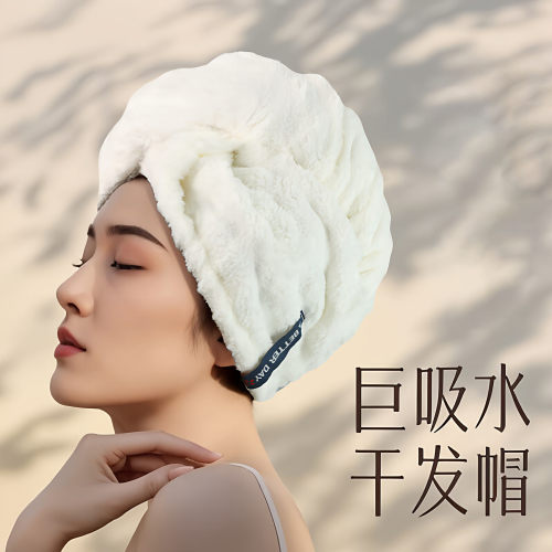 干发帽有效吸水速干一片式洗头擦头毛巾女成人免吹包头发加厚浴帽