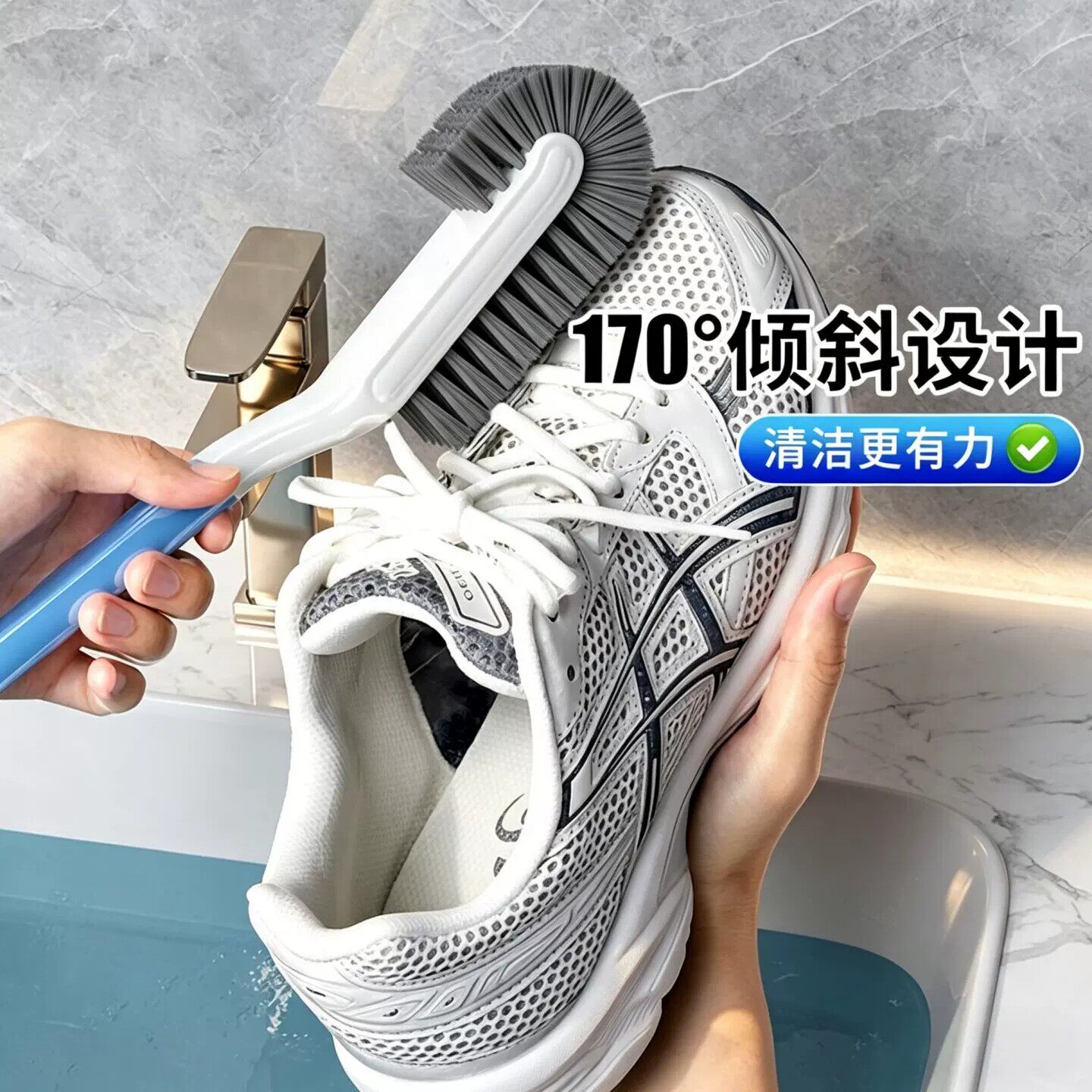 升级双面软毛刷鞋神器