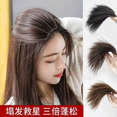 直发垫发片亚克力发饰垫高头顶