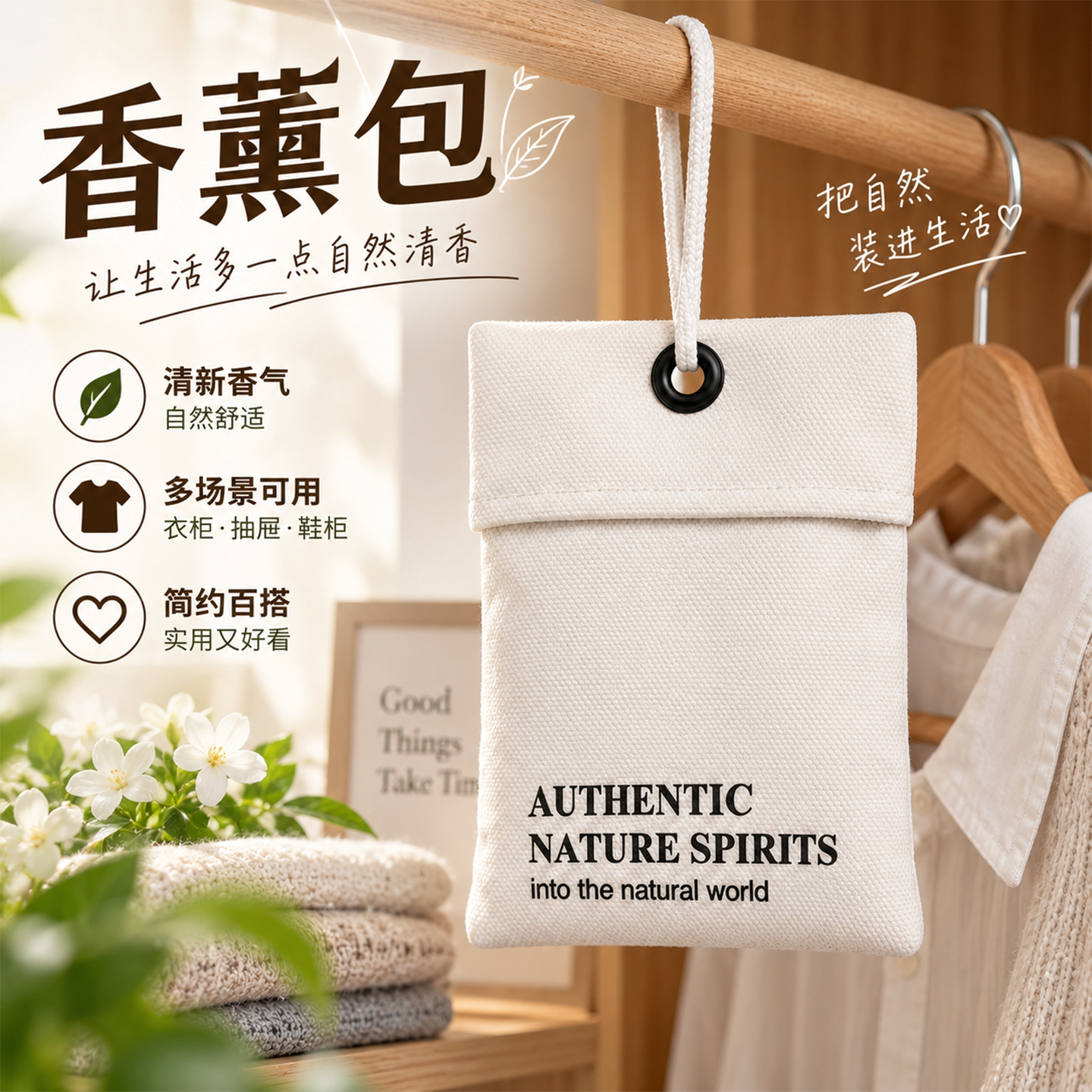 居家衣柜香薰卧室家用酒店香包