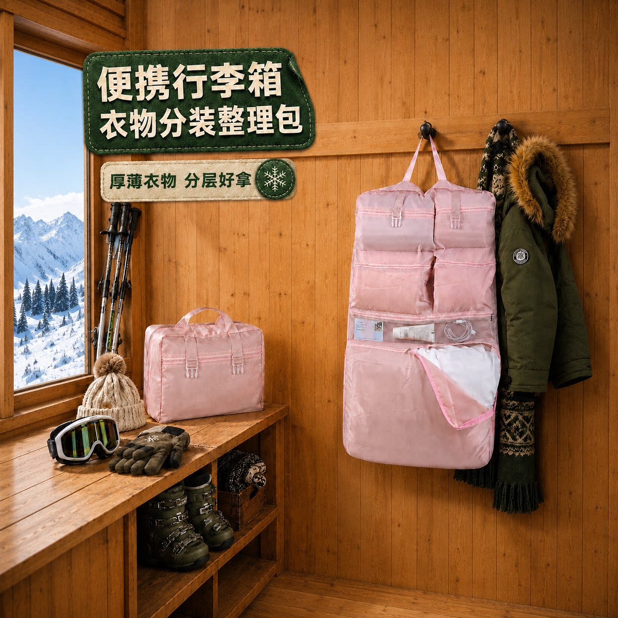 旅行收纳袋贴身衣服内衣收纳袋