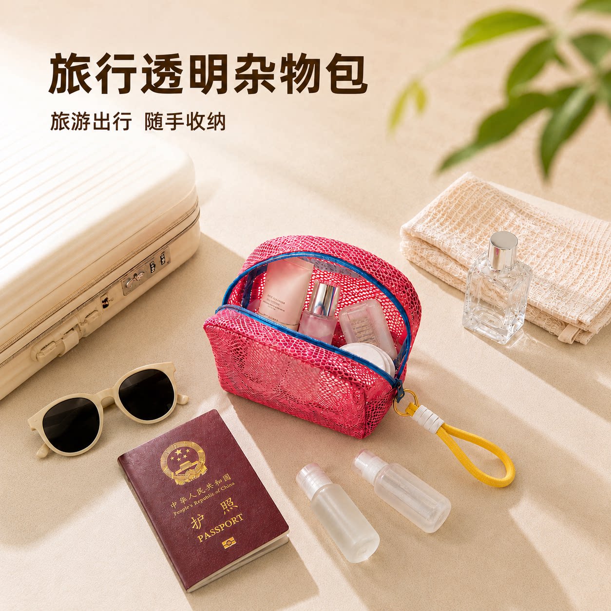 多巴胺豆腐包迷你旅行洗漱包