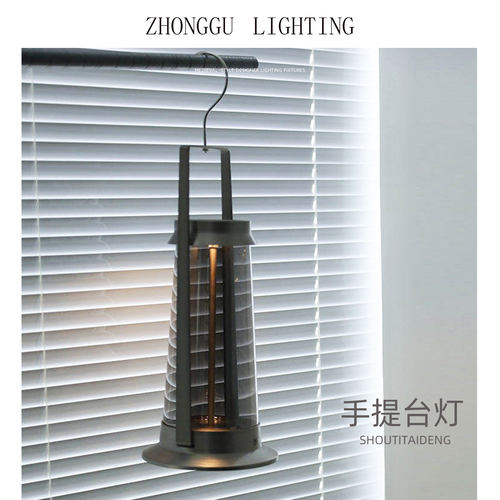 便携露营灯充电LED小夜灯复古台灯现代简约卧室床头灯