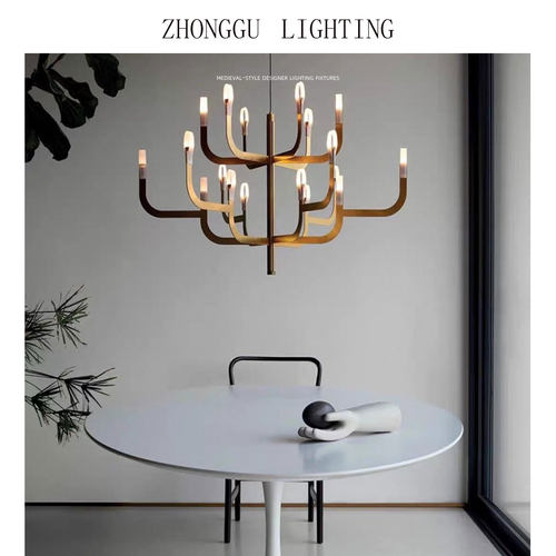 北欧简约现代创意个性服装店前台橱窗餐厅咖啡厅吧台吊灯