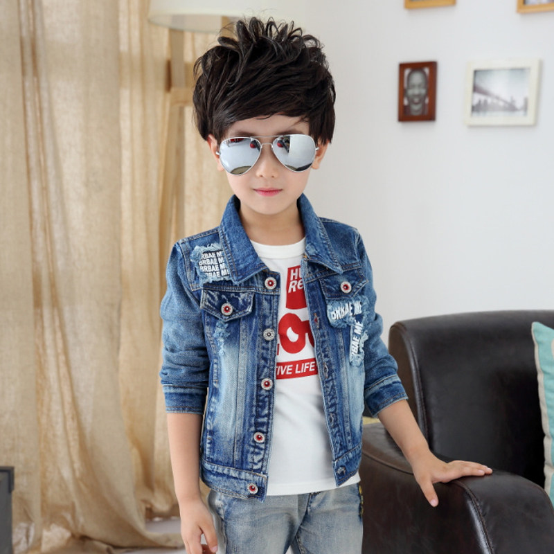 Blouson pour garcon en toile - Ref 2157805 Image 3