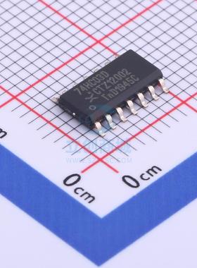 逻辑门 74HC03D,652 SO-14 全新原装进口