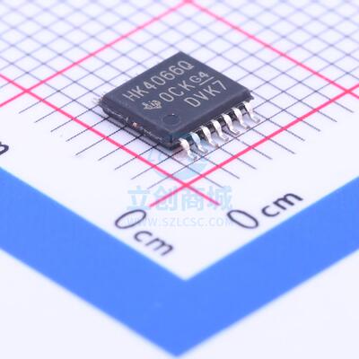 模拟开关/多路复用器 HCT4066QPWRG4Q1 TSSOP-14 TI 全新原装进口