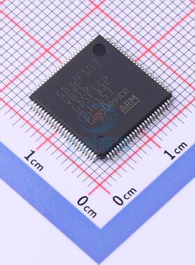 单片机(MCU/MPU/SOC) GD32F103VBT6 LQFP-100_14x14x05P 全新原装