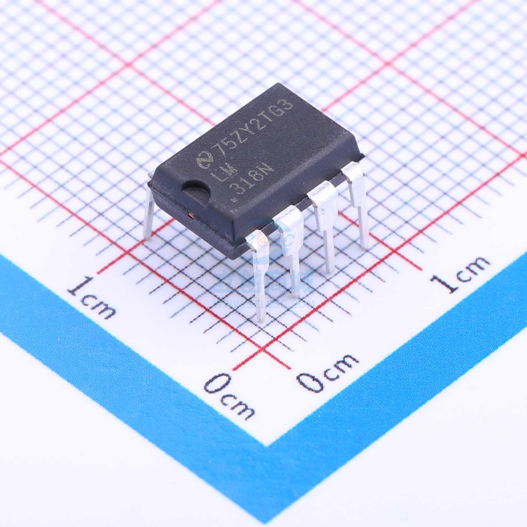 运算放大器 LM318N DIP-8 TI()