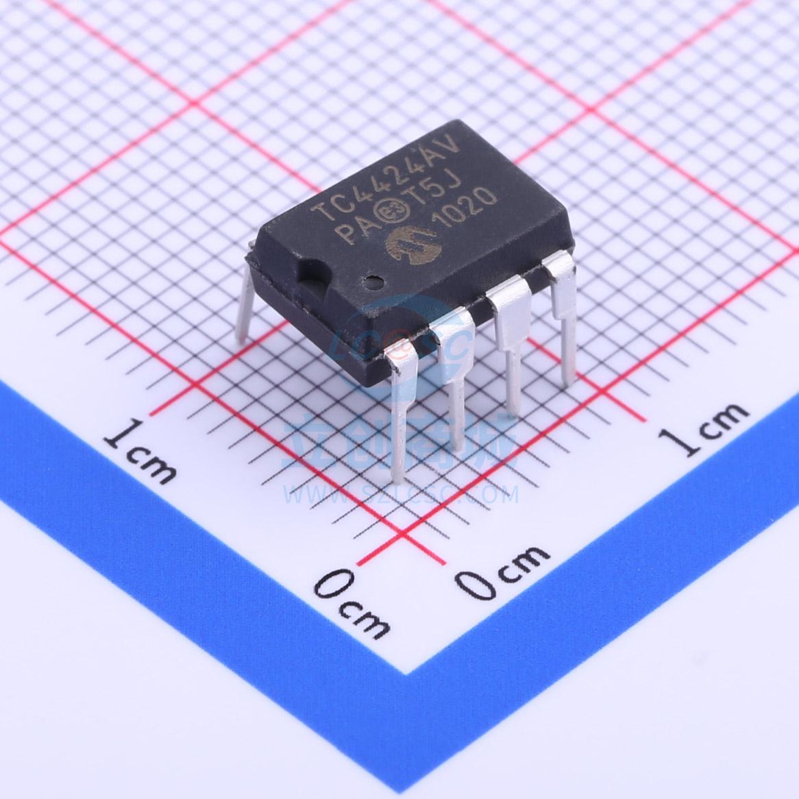 栅极驱动IC TC4424AVPA PDIP-8 MIC 全新原装进口