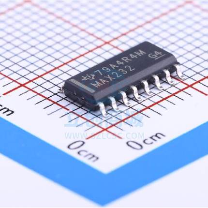 RS232芯片 MAX232DR SOIC-16_150mil TI()