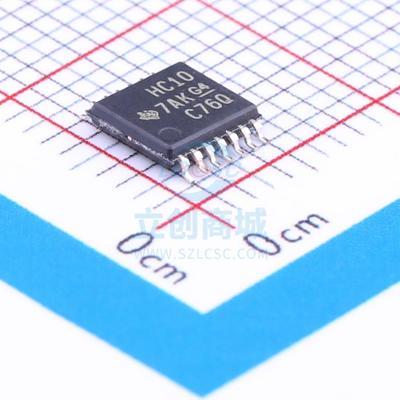 逻辑门 SN74HC10PWR TSSOP-14 TI 全新原装进口