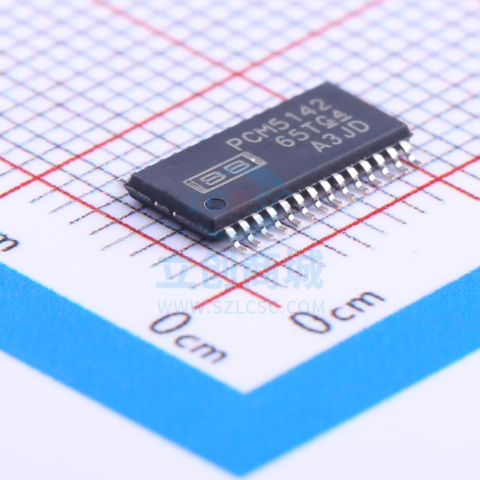 数模转换芯片DAC PCM5142PWR TSSOP-28 TI 全新原装进口