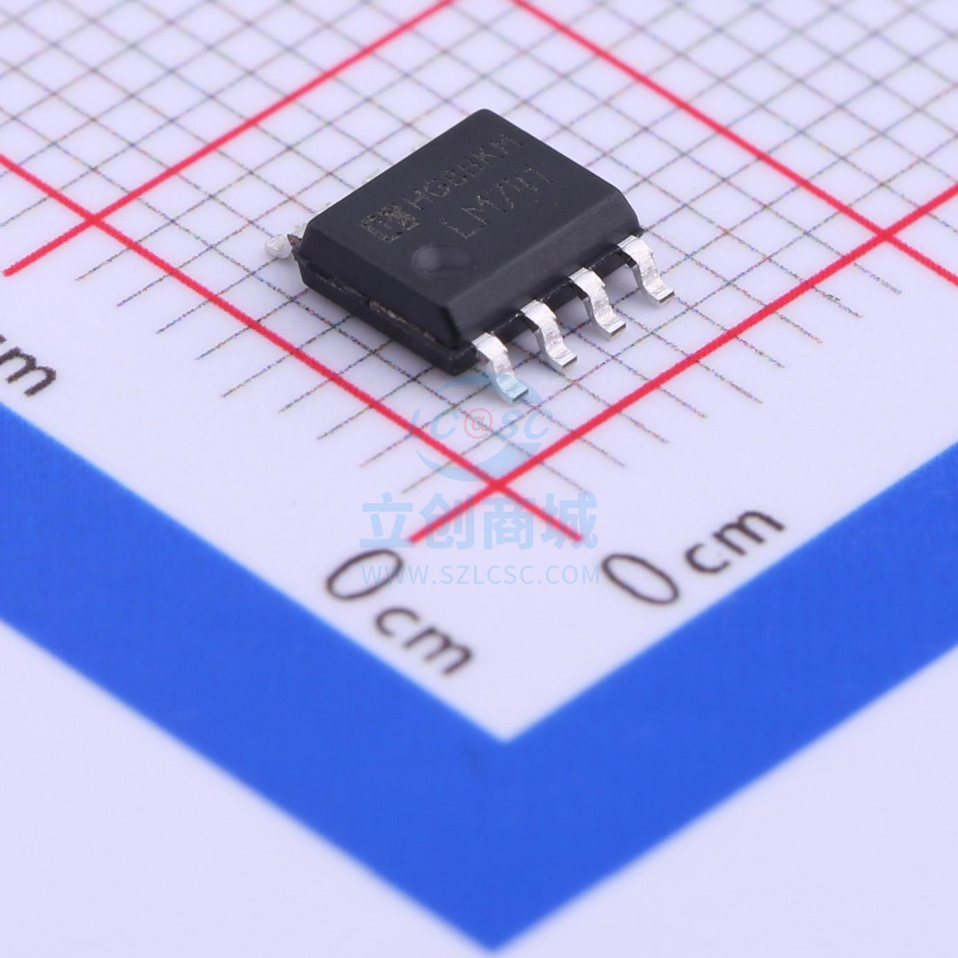 运算放大器 LM741M/TR SOP-8 HGSEMI(华冠)