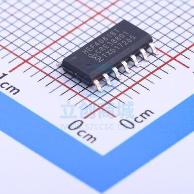 逻辑门 HEF4081BT,653 SOIC-14_150mil Nexperia(安世)
