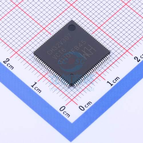 单片机(MCU/MPU/SOC) CH32V307VCT6 LQFP100 WCH(南京沁恒)