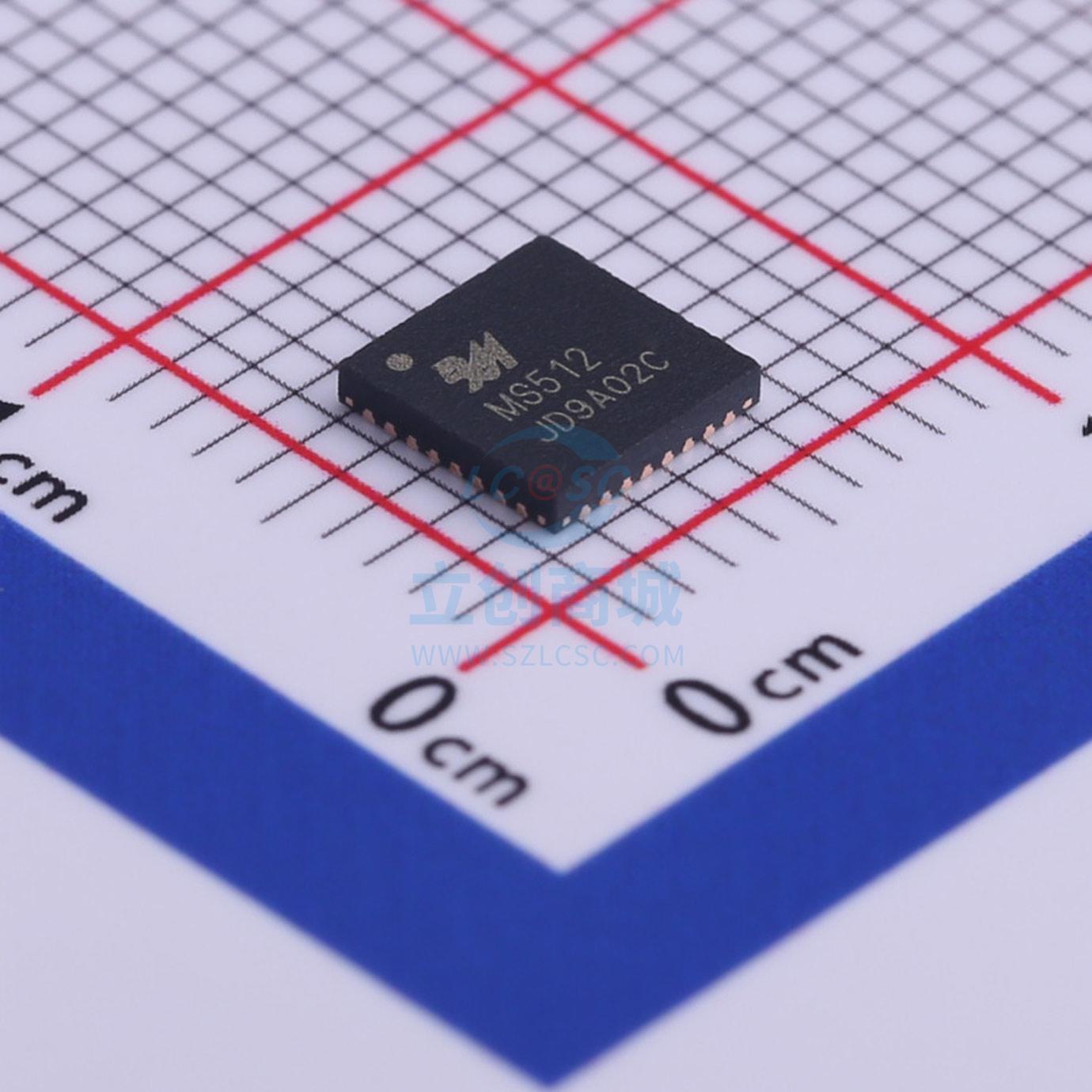 射频卡芯片 MS512 QFN-32 杭州瑞盟