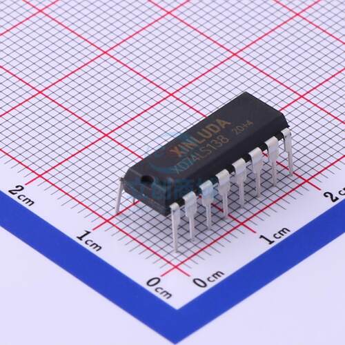 信号开关/编解码器/多路复用器 XD74LS138 DIP-16 XINLUDA(信路达