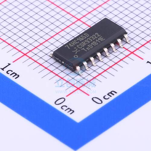 寄存器 74HC165D,653 SOIC-16_150mil 全新原装进口