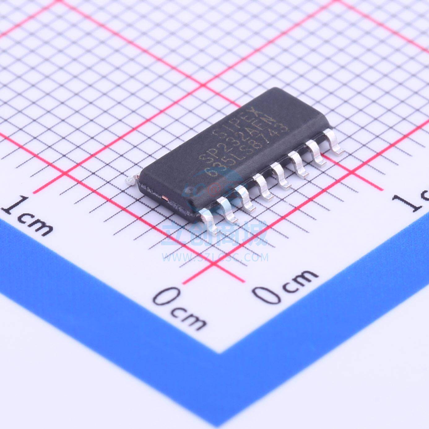 RS232芯片 SP232AEN-L/TR SOIC-16 MaxLinear