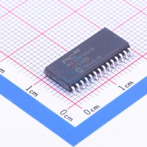 单片机(MCU/MPU/SOC) PIC32MX130F064B-I/SO SOIC-28 MIC 全新原