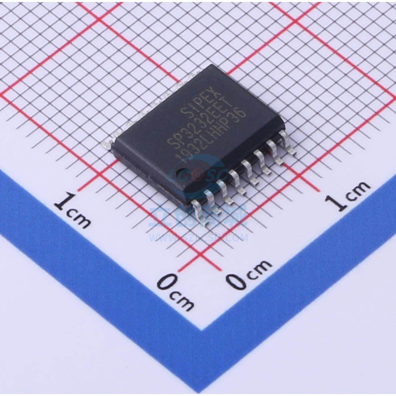 RS232芯片 SP3232EET-L WSOIC-16 MaxLinear