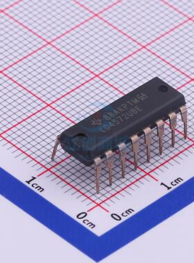 逻辑门 CD4572UBE PDIP-16 TI全新原装进口