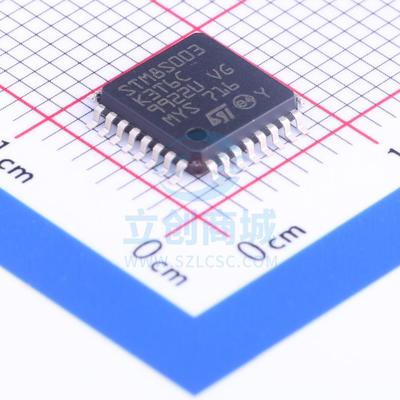单片机(MCU/MPU/SOC) STM8S003K3T6CTR LQFP-32_7x7x08P ST 全新