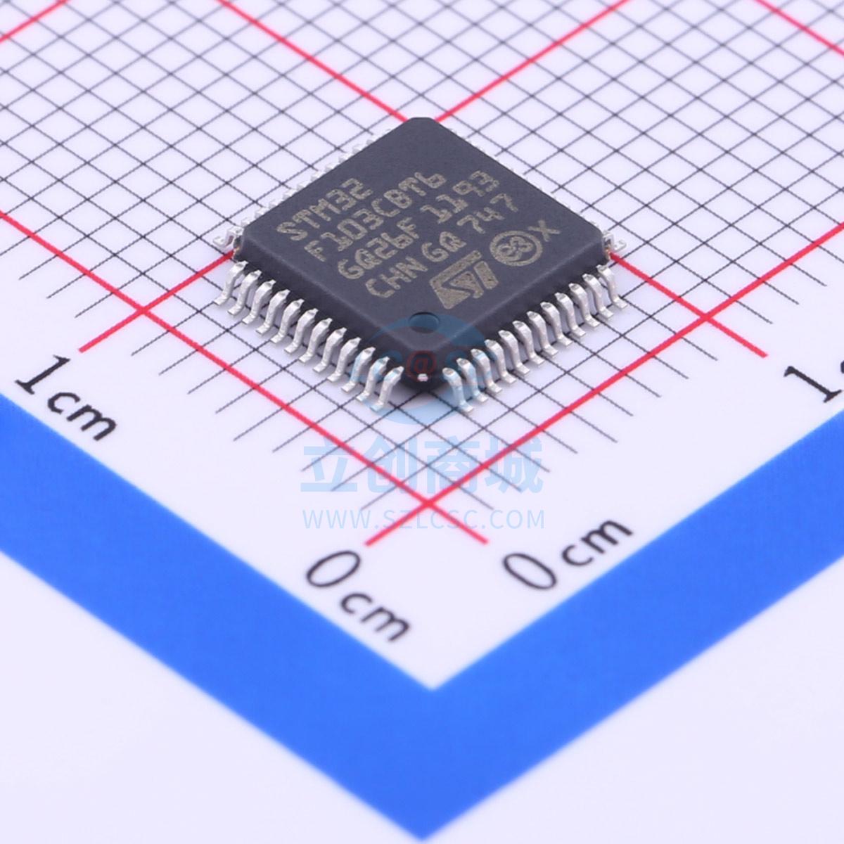 单片机(MCU/MPU/SOC) STM32F103CBT6 LQFP-48_7x7x05P ST 全新原