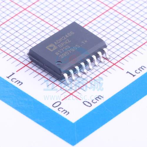 数字隔离器 ADM2486BRWZ-REEL SOIC-16_300mil ADI 全新原装进口