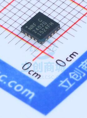 无线收发芯片 nRF2402G-REEL QFN-16_4x4x065P NORDIC