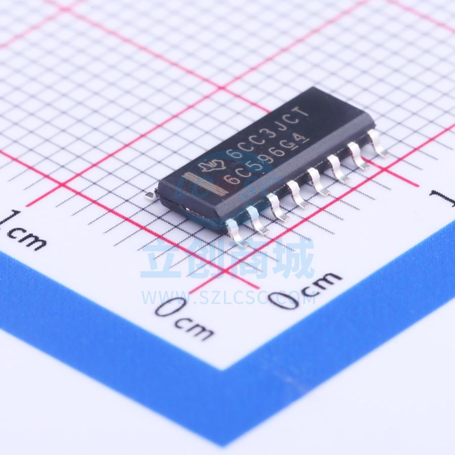 寄存器 TPIC6C596DRG4 SOIC-16 TI全新原装进口