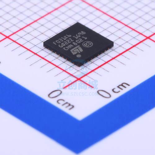 单片机(MCU/MPU/SOC) STM32F031K6U6 UFQFPN-32 ST 全新原装进口