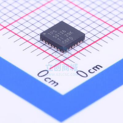 DC-DC控制芯片 TPS53126RGET VQFN-24 TI 全新原装进口