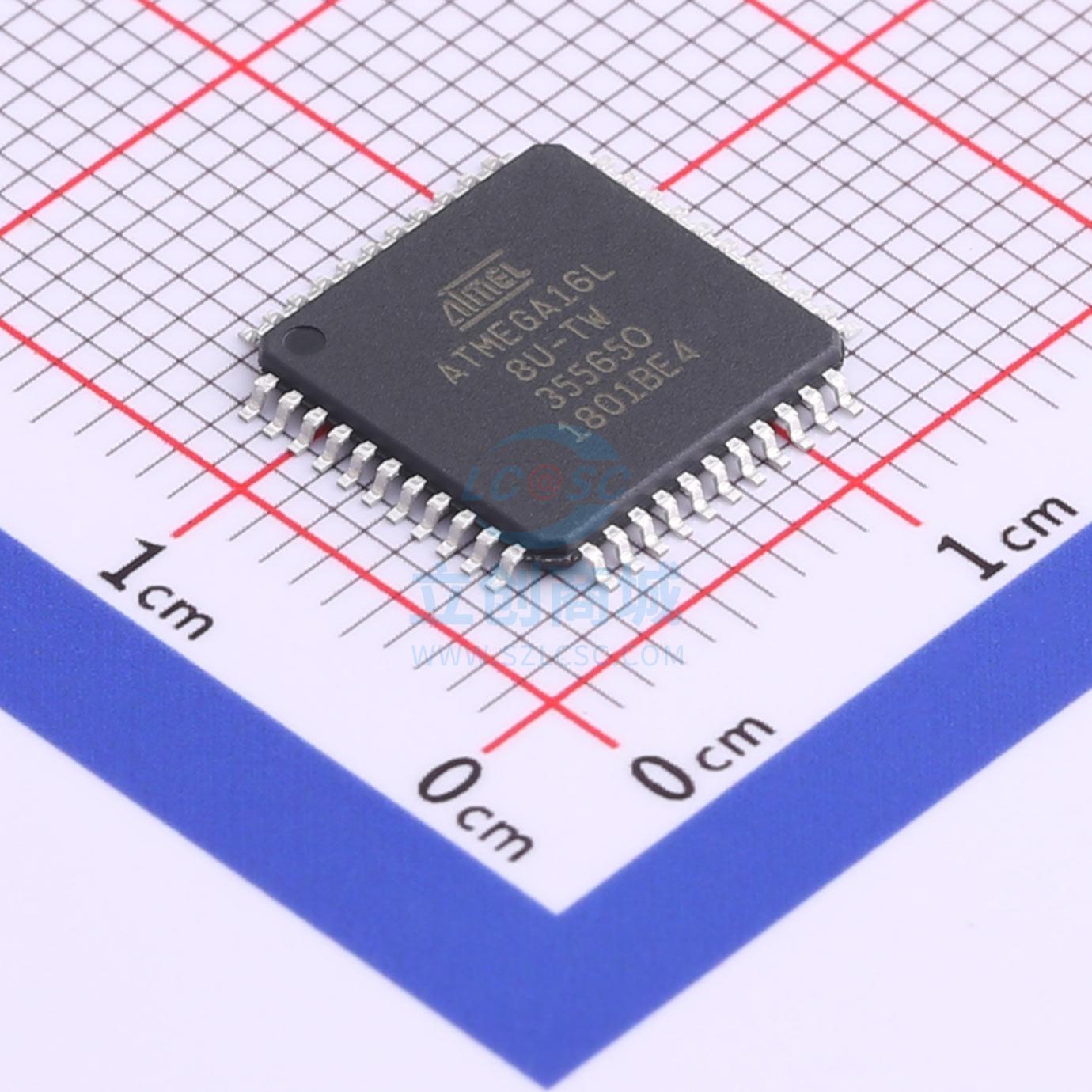 ATMEGA16L-8AU TQFP-44_10x10x08P 全新原装进口